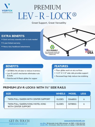PREMIUM LEV-R-LOCK Collection - Bed Base